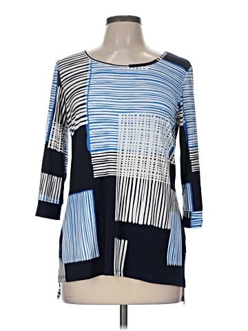 Tribal 3/4 Sleeve Top (view 1)