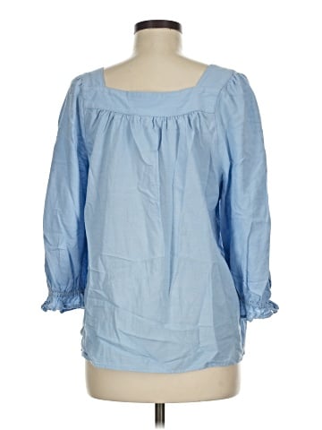 LC Lauren Conrad 3/4 Sleeve Blouse (view 2)