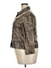 Ruby Rd. Animal Print Gold Jacket Size 18 - photo 5