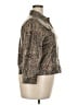 Ruby Rd. Animal Print Gold Jacket Size 18 - photo 4