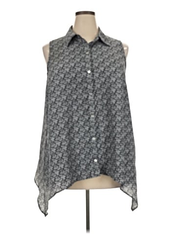 MICHAEL Michael Kors Sleeveless Blouse (view 1)