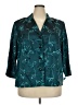Another Thyme Teal Blazer Size 26W - photo 1