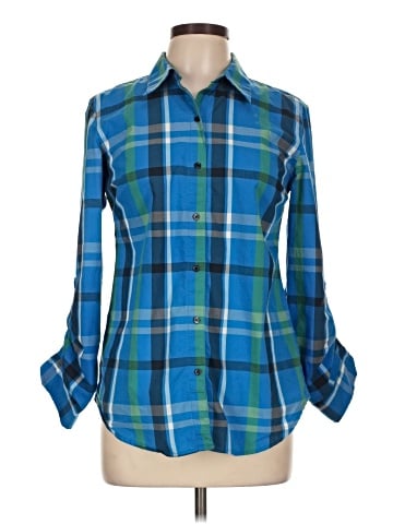 Charter Club Long Sleeve Button-Down Shirt (view 1)
