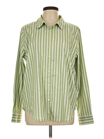 Lands' End Long Sleeve Button-Down Shirt (view 1)