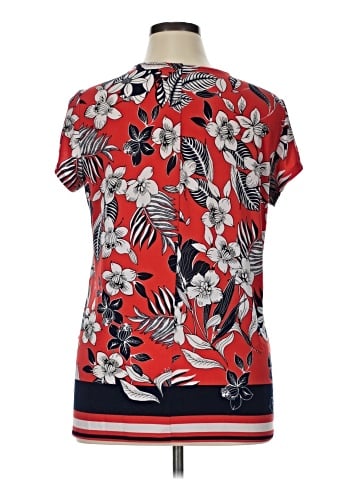 Roz & Ali Short Sleeve Blouse (view 2)