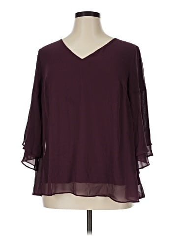 Lane Bryant 3/4 Sleeve Blouse (view 1)