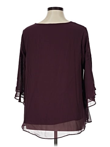 Lane Bryant 3/4 Sleeve Blouse (view 2)
