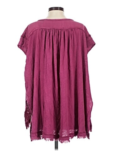 Free People Short Sleeve Blouse (view 2)