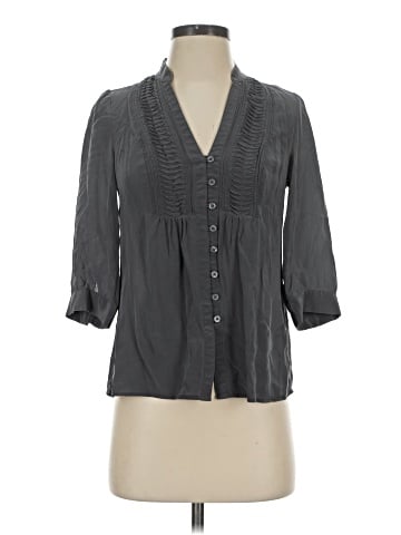 Banana Republic 3/4 Sleeve Silk Top (view 1)