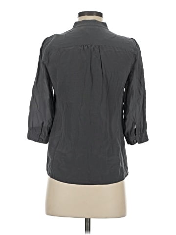 Banana Republic 3/4 Sleeve Silk Top (view 2)