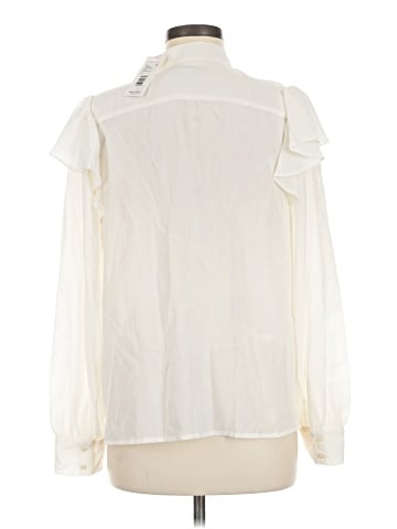 Vineyard Vines Long Sleeve Silk Top (view 2)