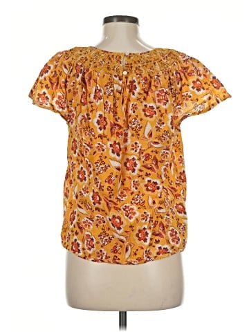 Ann Taylor LOFT Outlet Short Sleeve Blouse (view 2)