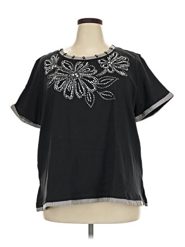 Alfred Dunner Short Sleeve Blouse (view 1)