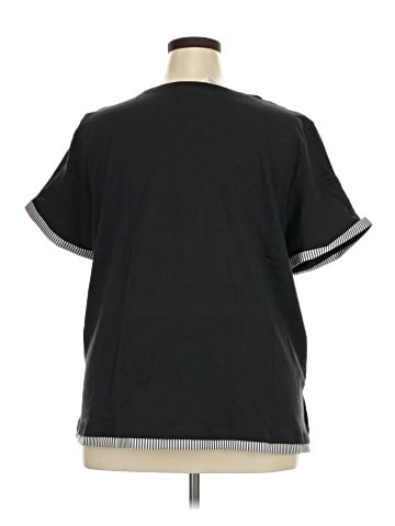 Alfred Dunner Short Sleeve Blouse (view 2)