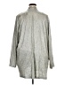 Torrid Metallic Silver Kimono Size 5X Plus (5) - photo 2