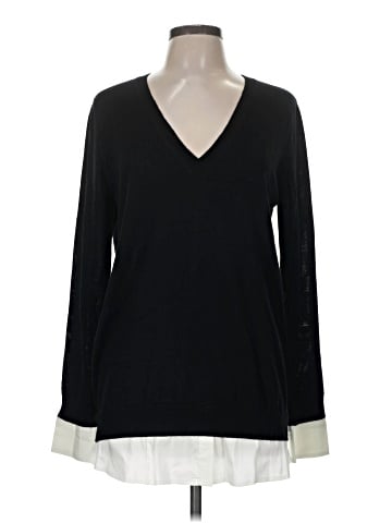 BCBGMAXAZRIA Wool Pullover Sweater (view 1)