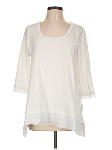 LOGO by Lori Goldstein 3/4 Sleeve T-Shirt (view 1)