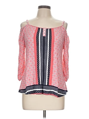 Cato 3/4 Sleeve Blouse (view 1)