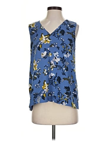 Ann Taylor Factory Sleeveless Blouse (view 1)