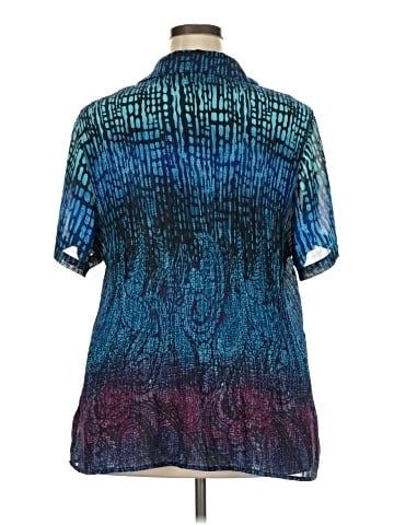 Fashion Bug Short Sleeve Blouse (view 2)