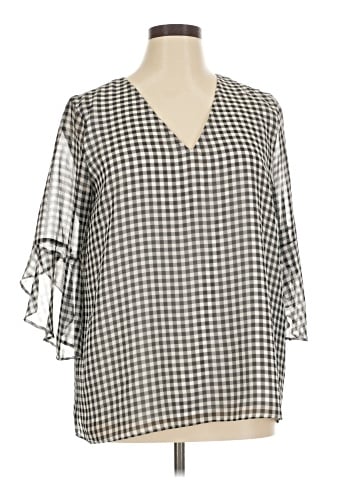Calvin Klein 3/4 Sleeve Blouse (view 1)