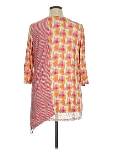 LOGO by Lori Goldstein 3/4 Sleeve Blouse (view 2)