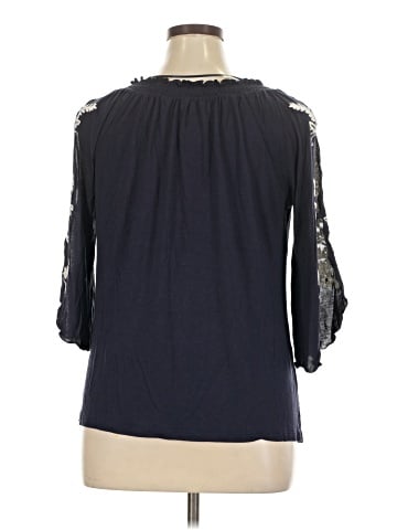INC International Concepts 3/4 Sleeve Blouse (view 2)