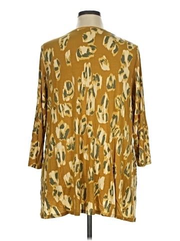 LOGO by Lori Goldstein 3/4 Sleeve Blouse (view 2)
