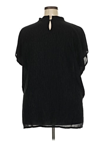 Eileen Fisher Short Sleeve Blouse (view 2)