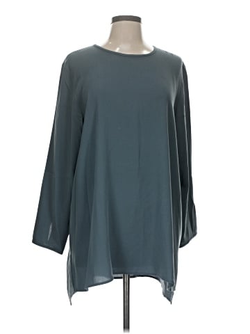 Eileen Fisher 3/4 Sleeve Silk Top (view 1)