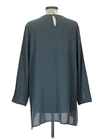 Eileen Fisher 3/4 Sleeve Silk Top (view 2)