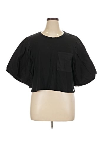 DKNY Short Sleeve Top (view 1)