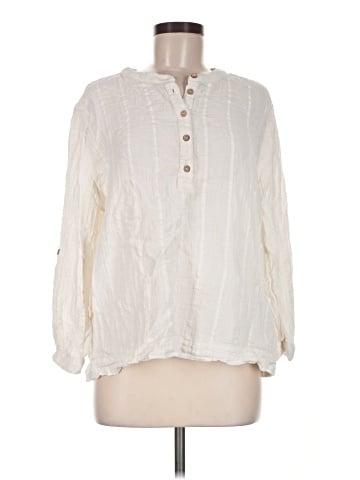 Caffé Marrakesh Long Sleeve Blouse (view 1)