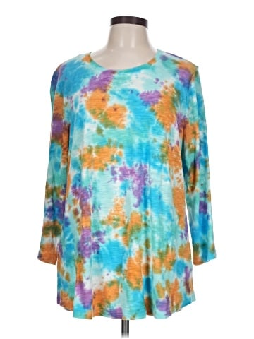 LOGO by Lori Goldstein 3/4 Sleeve T-Shirt (view 1)