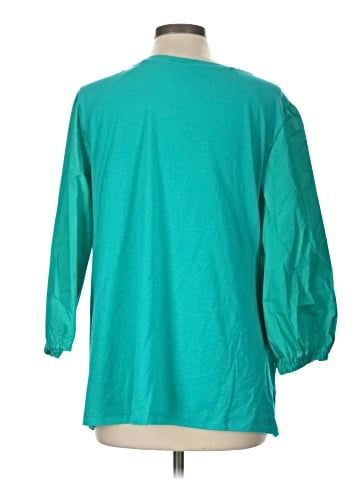LOGO by Lori Goldstein 3/4 Sleeve T-Shirt (view 2)