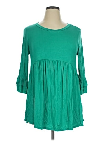 Cezanne 3/4 Sleeve Blouse (view 1)