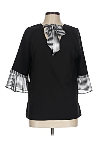 Chico's 3/4 Sleeve T-Shirt (view 1)