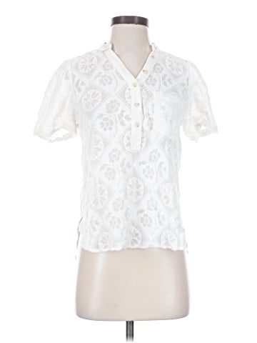 Pilcro Short Sleeve Blouse (view 1)