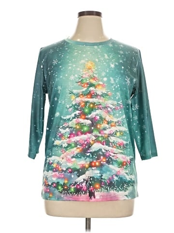 Unbranded 3/4 Sleeve Top (view 1)