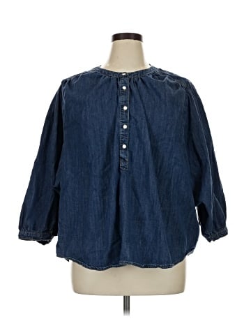 Habitual Long Sleeve Henley (view 1)