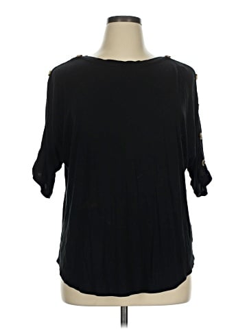 Kim & Cami 3/4 Sleeve T-Shirt (view 1)
