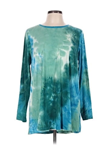LOGO by Lori Goldstein Long Sleeve Top (view 1)