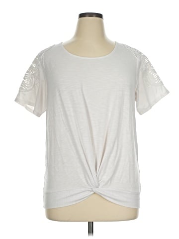 JM Collection Short Sleeve Top (view 1)