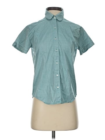 American Apparel Short Sleeve Button-Down Shirt (view 1)