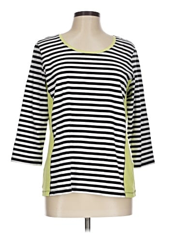 Zenergy by Chico's 3/4 Sleeve T-Shirt (view 1)