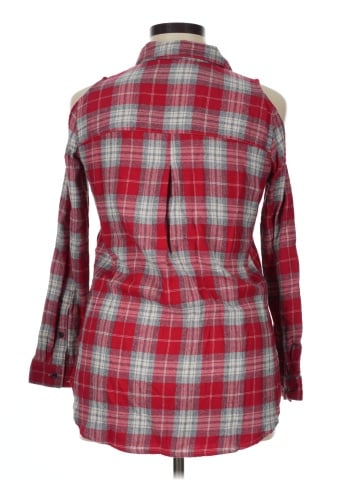 Velvet Heart Long Sleeve Button-Down Shirt (view 2)