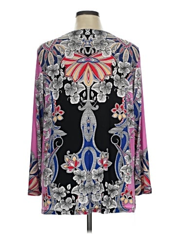 Susan Graver Long Sleeve Blouse (view 2)