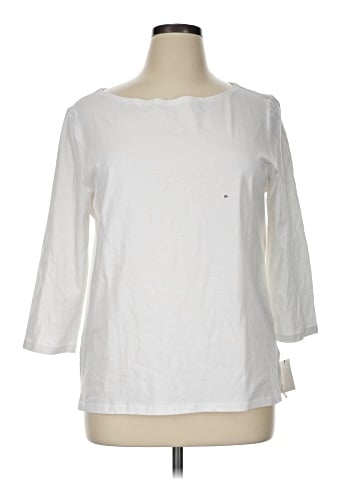 Talbots Outlet 3/4 Sleeve T-Shirt (view 1)