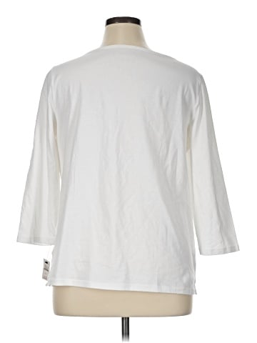 Talbots Outlet 3/4 Sleeve T-Shirt (view 2)