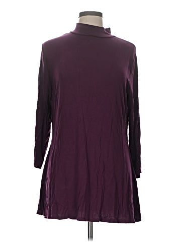 H By Halston Long Sleeve Turtleneck (view 1)